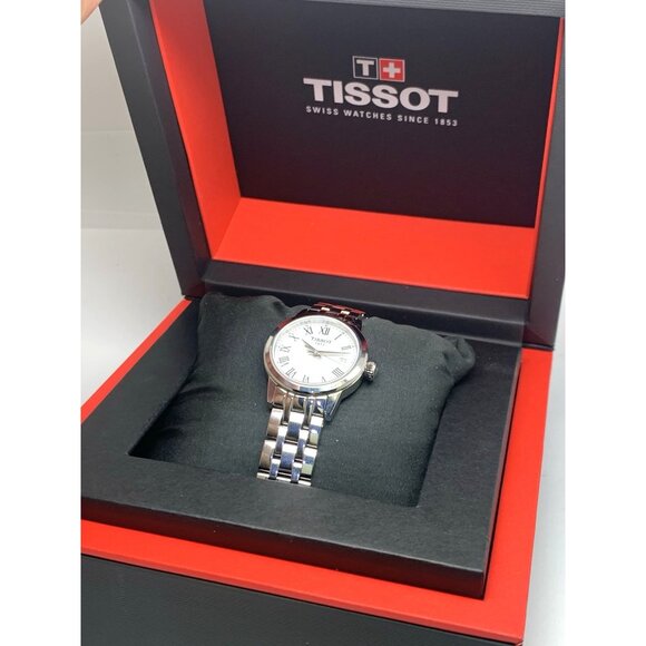 Tissot Women's Watch Swiss Quartz White Dial 28mm Silver Steel T1292101101300 - Picture 3 of 14
